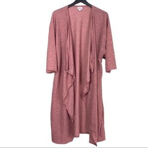 Lularoe pink coverup top